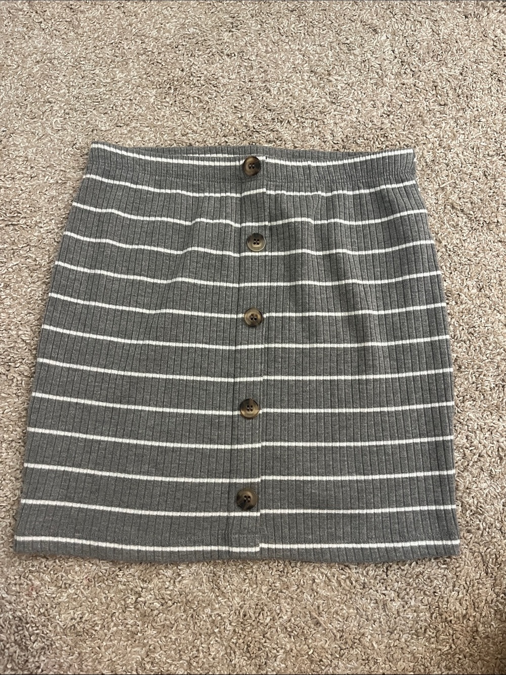 Forever 21 striped mini skirt